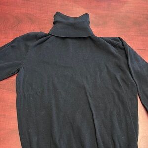Men's Black Turtleneck Sweater, never worn